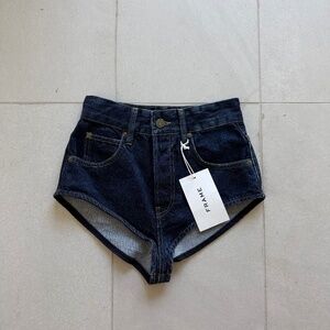 FRAME jean shorts new